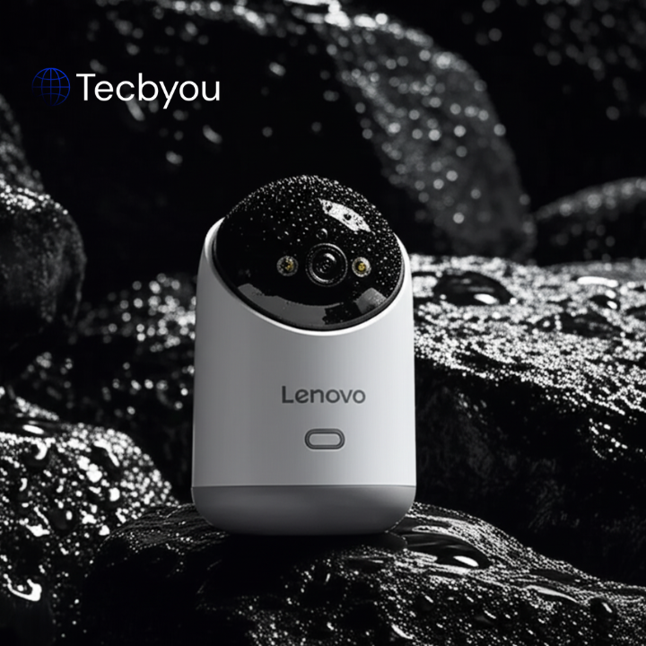 Câmera Lenovo Baby Monitor 5MP – Wi-Fi, Visão Noturna em Cores, Detecção de Movimento, Ideal para Quarto de Bebê