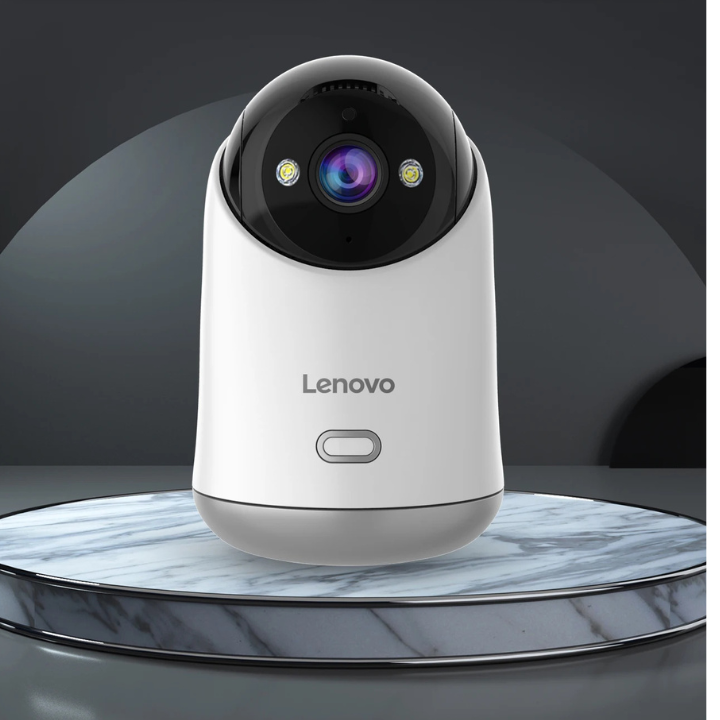 Câmera Lenovo Baby Monitor 5MP – Wi-Fi, Visão Noturna em Cores, Detecção de Movimento, Ideal para Quarto de Bebê