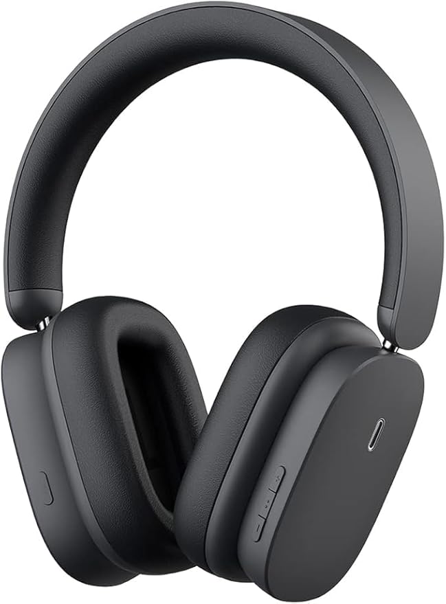 Baseus Bowie H1s – Fone Bluetooth 5.4 com ANC 46 dB e 120h de Bateria