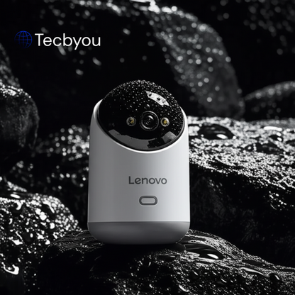 Câmera Lenovo Baby Monitor 5MP – Wi-Fi, Visão Noturna em Cores, Detecção de Movimento, Ideal para Quarto de Bebê
