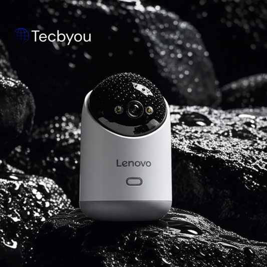 Câmera Lenovo Baby Monitor 5MP – Wi-Fi, Visão Noturna em Cores, Detecção de Movimento, Ideal para Quarto de Bebê