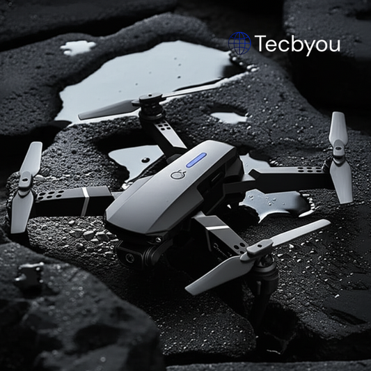 Drone Dobrável E88 com Câmera 4K Wi-Fi – Controle Remoto, FPV ao Vivo, Estabilizador de Altura, Brinquedo Profissional para Crianças e Adultos