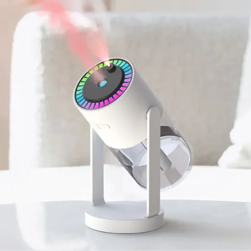 Umidificador de Ar 280ml com Projetor e Luz – Névoa Fria e Desligamento Automático
